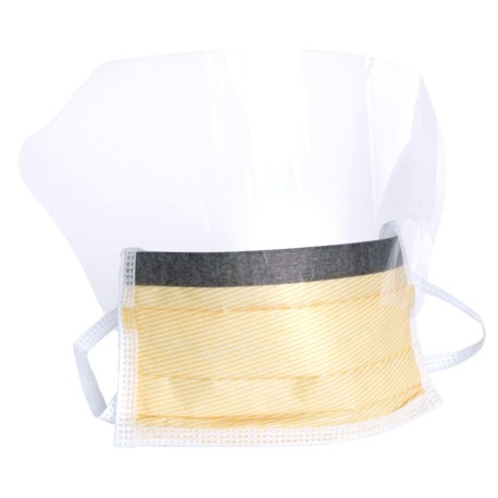 Cubre Bocas con Visor Fluidshield