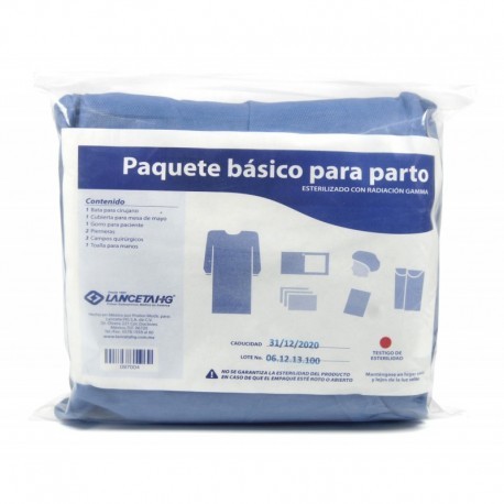 Equipo para Cirugía Parto con Bata SMS...