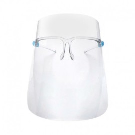 Careta Plástica de Protección con Lentes