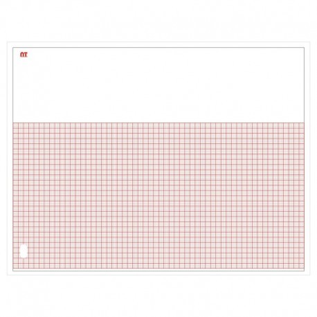 Papel para Electrocardiograma en Hoja ECG...