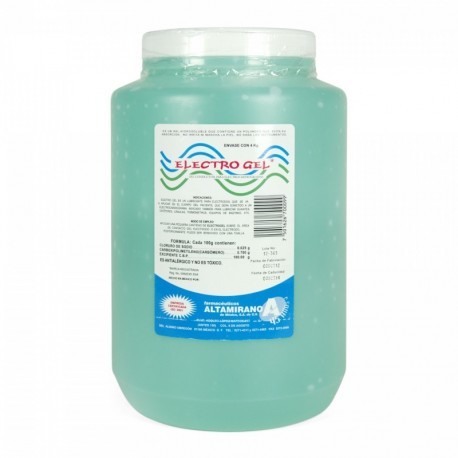 Jalea Conductiva Electro Gel 4 kg