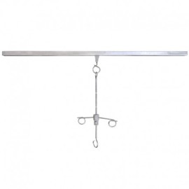 Porta Suero de Riel 3 Posiciones