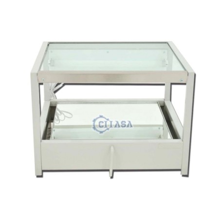 Plantoscopio con Base de Cristal