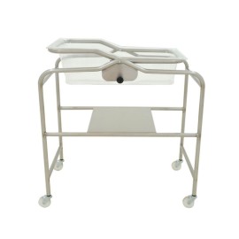 Carro Cuna con Basinete Tubular Cromado