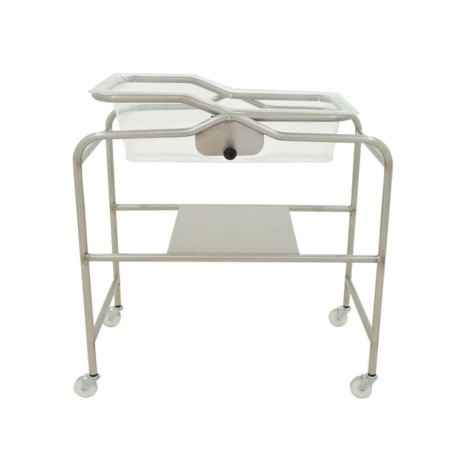 Carro Cuna con Basinete Tubular Cromado