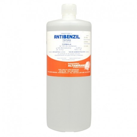 Solución Tintura Blanca Antibenzil